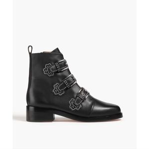 NWB SZ 40 MAJE  Fortune studded leather ankle boots